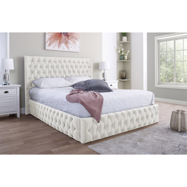 Mercer41 Upholstered Bed Frame | Wayfair.co.uk